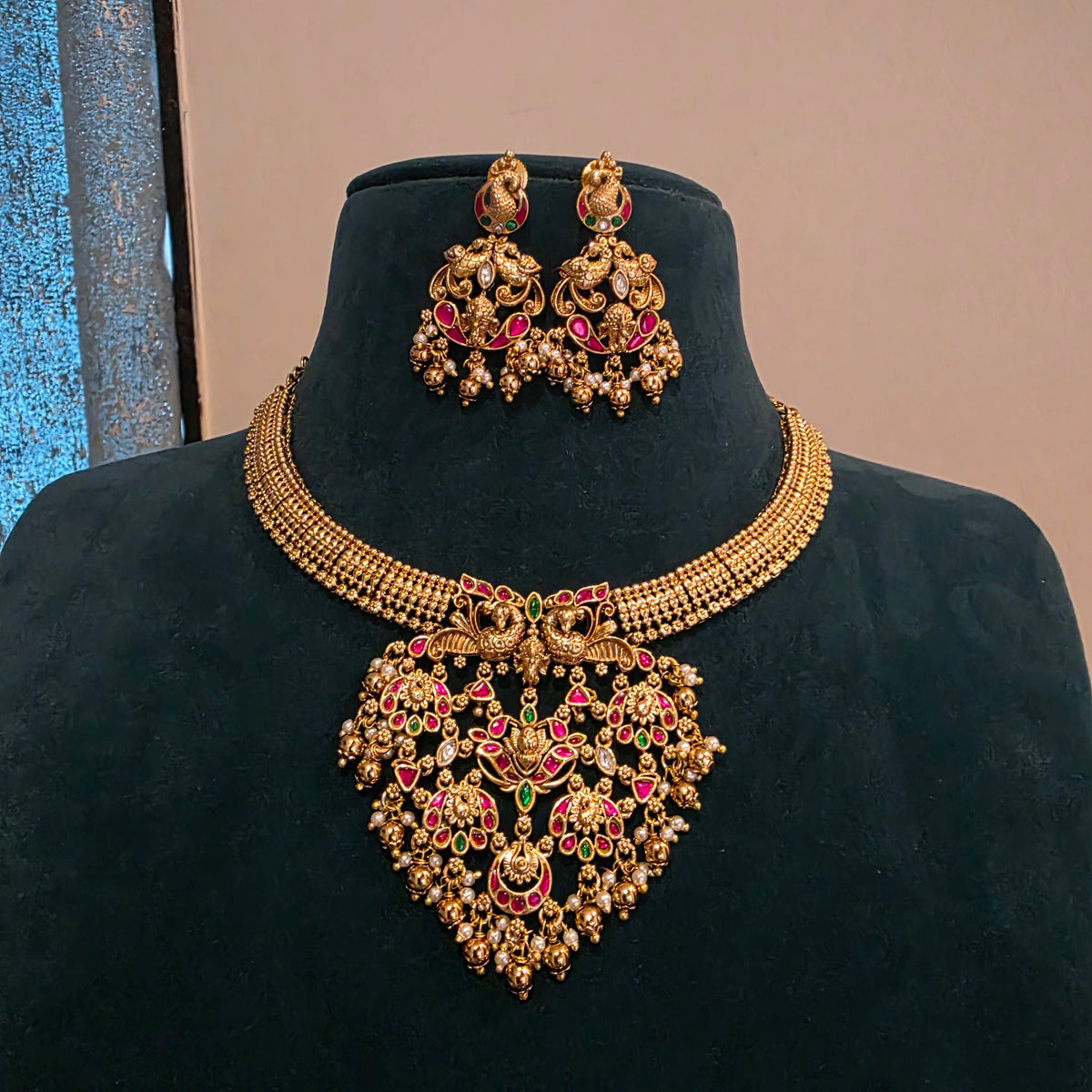Bhuvana- jadau neckset[PRE ORDER]