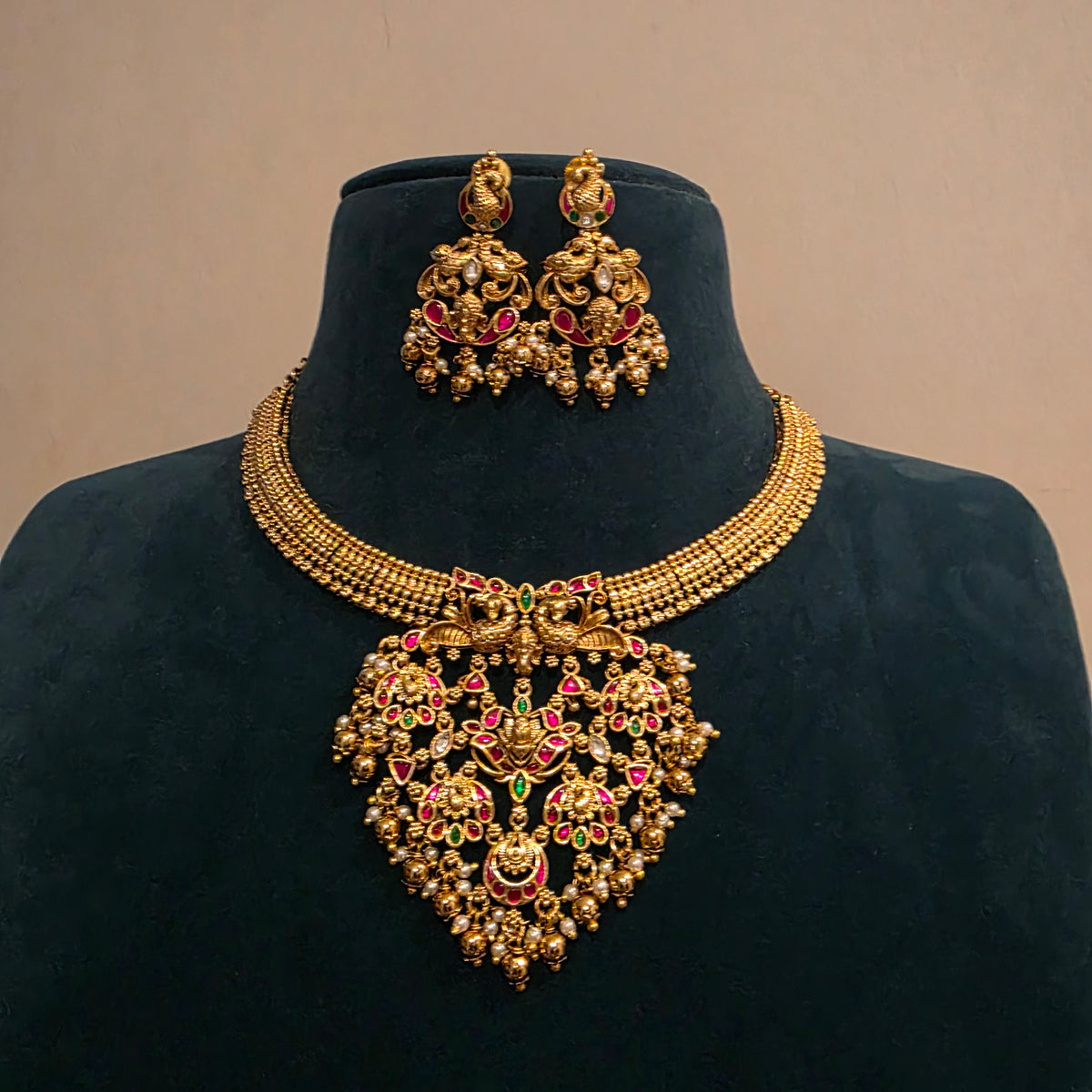 Bhuvana- jadau neckset[PRE ORDER]