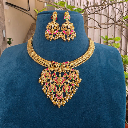 Bhuvana- jadau neckset[PRE ORDER]