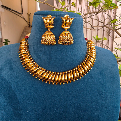 Soudhami- antique layered neckset