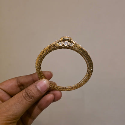 Ratnarekha- polki kundan openable bracelet